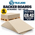 Pro-Backer Fibre Cement Backer Board 60x120cm, 6mm, 45 boards pallet deal