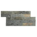 Wales Quarry Olive Green Slate splitface cut sample TILEJOB.CO.UK