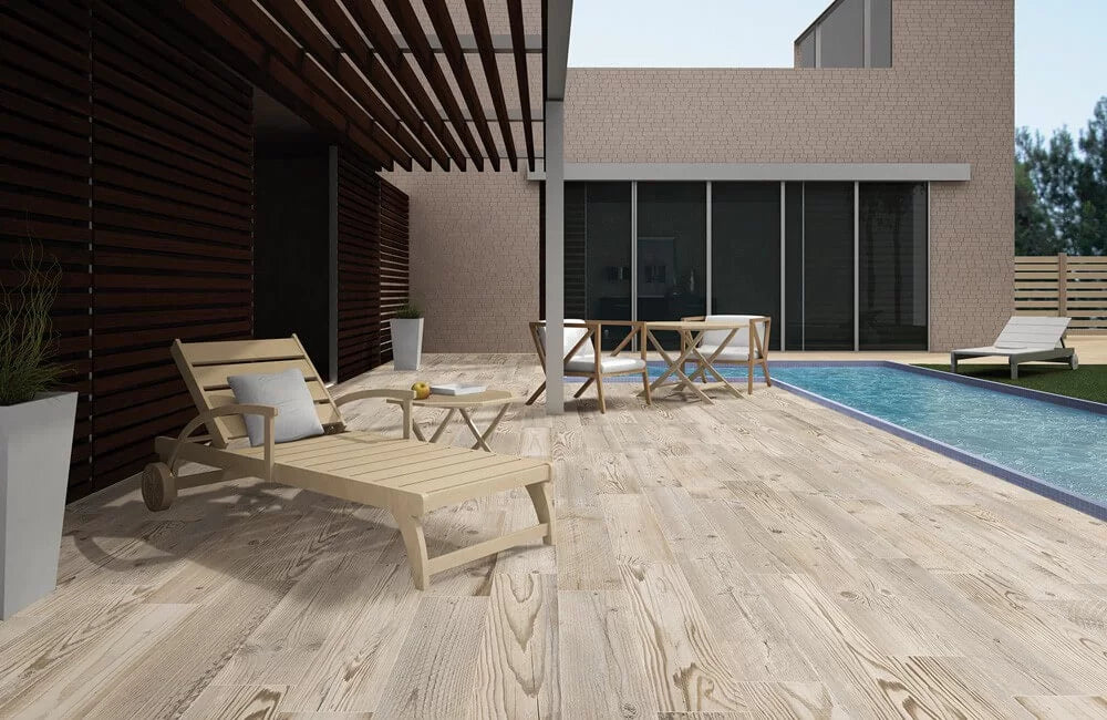 Village Miel Wood effect tiles 20X120cm