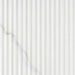 Curve Fluted Marble Effect White Decor Wall Tiles Gloss 30x60cm