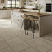 Danubius Taupe matt porcelain tiles cut sample TILEJOB.CO.UK