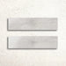 Ionic White Impact Decor Metal Effect Wall Tiles
