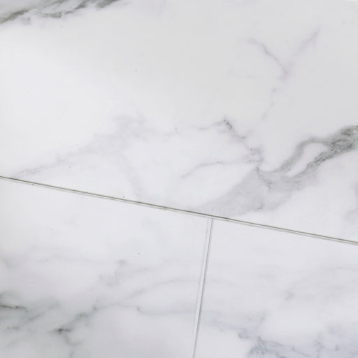 Carrara Marble XT 4003 Luxury Vinyl Flooring 405 X 810 mm