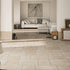 Tuscan Flagstones Ivory Porcelain Floor and Wall Tile