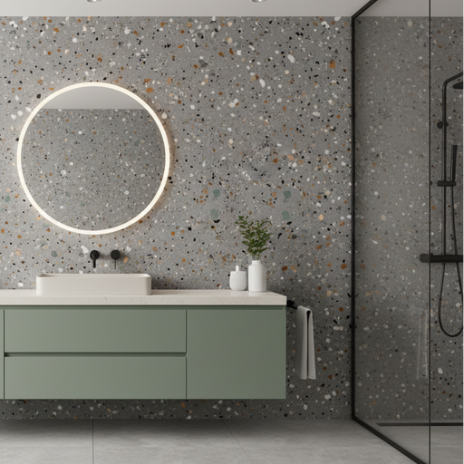 Grey terrazzo celleno 60x60cm