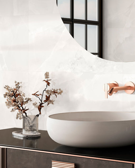 Lustro Onix White Ceramic Tiles 30x60cm