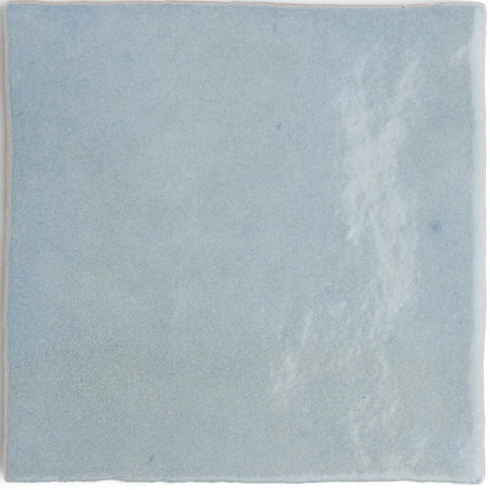 Zellige Morocco Baby Blue Wall Tiles 10×10cm