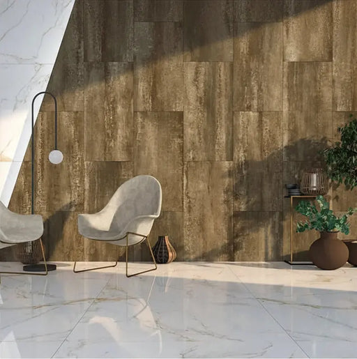 Oxid Brown Porcelain Tiles 60x120cm
