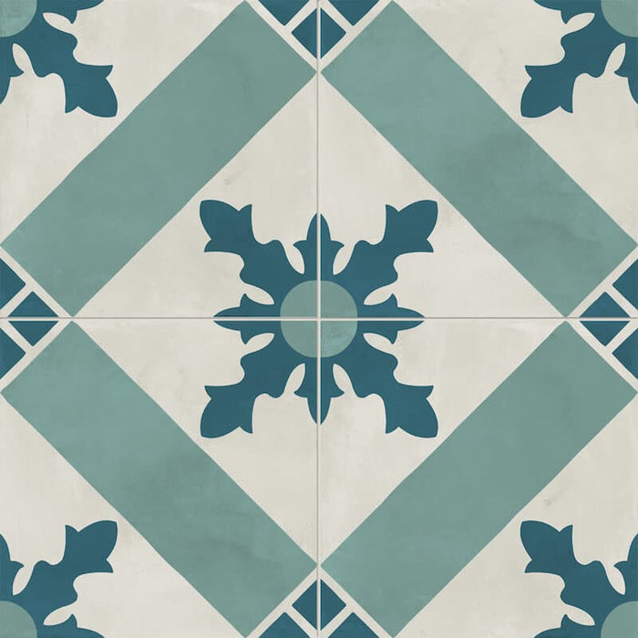 Eden Royal Classic Patterned Tile 20x20cm