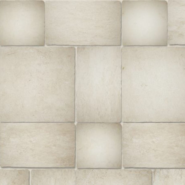 Tuscan Flagstones Ivory Porcelain Floor and Wall Tile