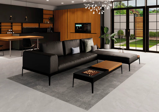 Eco slate white porcelain tiles