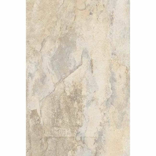 Keystone Beige Slate Effect Matt Porcelain Floor Tile 600x400mm
