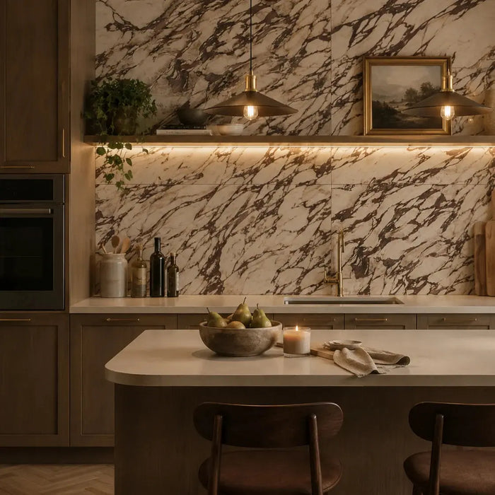 Novara Pavonazzetto Matt Porcelain Tiles 60x120cm