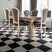 Charming White Classic Marble effect tiles 30x30cm