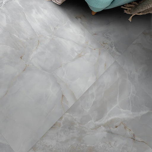 Aurelia Silver Marble Matt Tiles 
