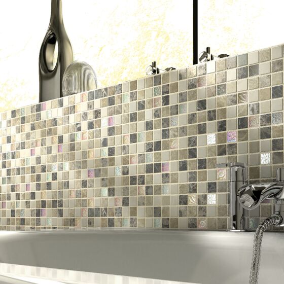 Perugia Royal Brown Marble Mosaic Tiles