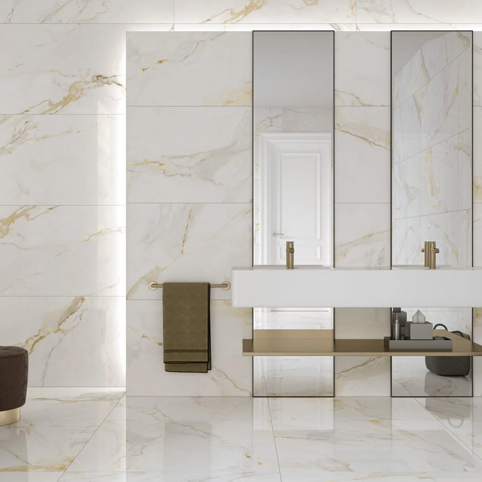 Regency Marble Gold Polished Tiles 60x60cm