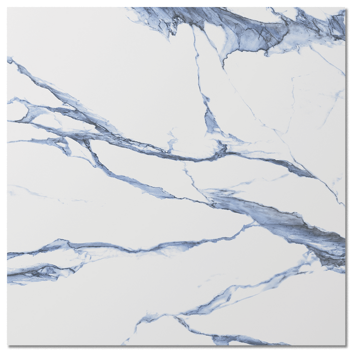 Character Blue Marble gloss porcelain tiles cut sample