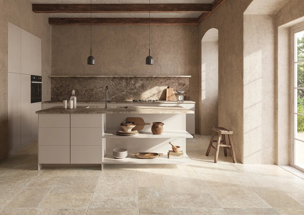 Chateaux travertine beige 50x100cm