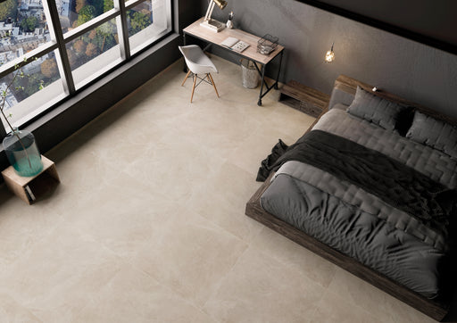 Eco slate beige porcelain tiles