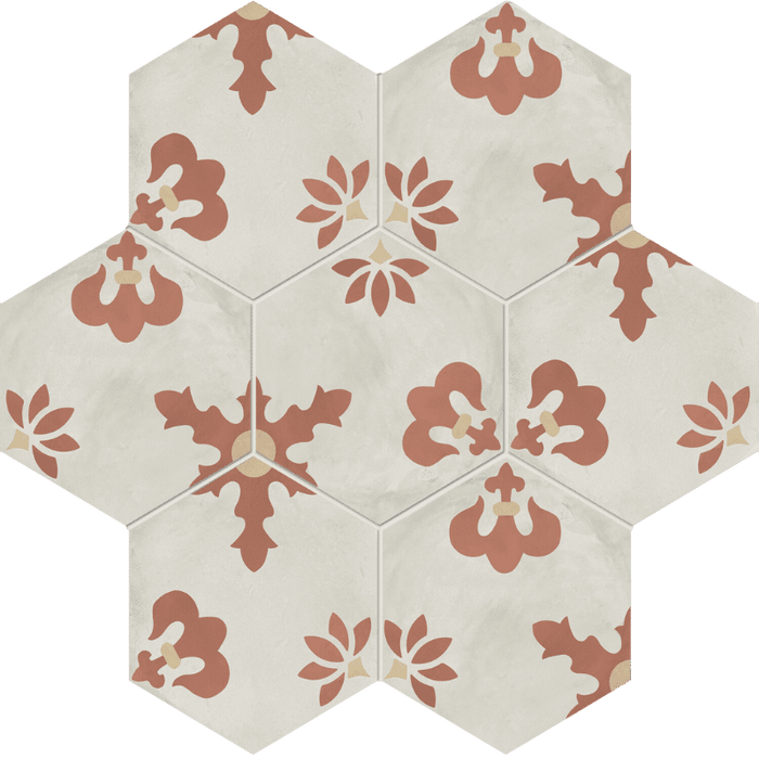 Vive Cotto Hexagon tiles 216x250mm