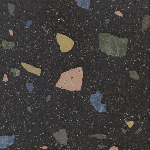 Black Terrazzo Celleno Bold 20x20cm
