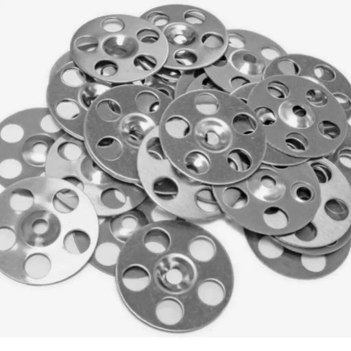 Washers discs metal stainless steel 100 PACK 35mm
