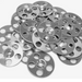 Washers discs metal stainless steel 100 PACK 35mm
