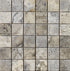 Tuscan Grey Travertine Tumbled Mosaic Natural Stone tiles