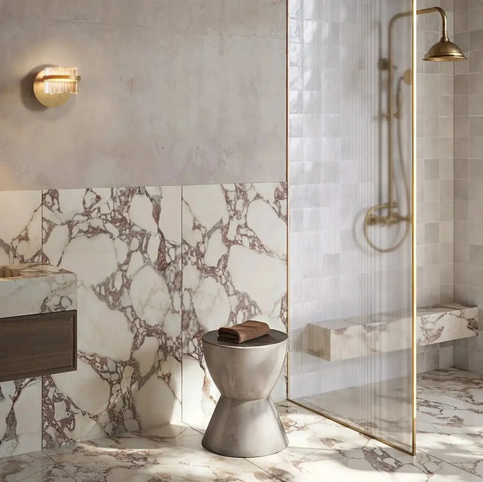 Novara Viola Matt Porcelain Tiles 60x120cm