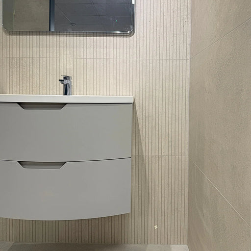 Mixtone Cream Decor Porcelain Matt Tiles 60x120cm