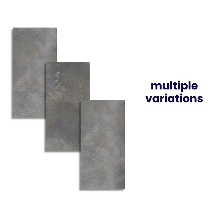 Ferrano Slate Grey Oxide Metal Effect Wall & Floor Tiles