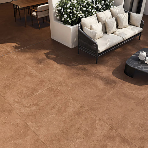 Mixtone Rosso Porcelain Matt Tiles 60x120cm