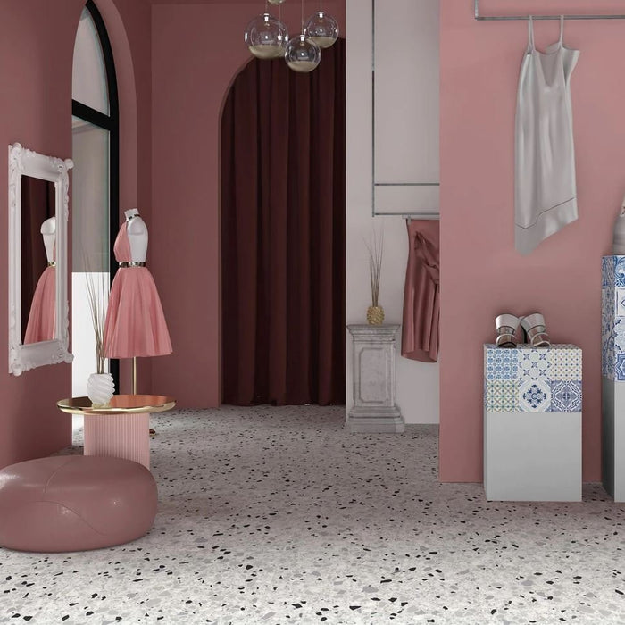 Natural Grey Terrazzo Celleno 60x60cm