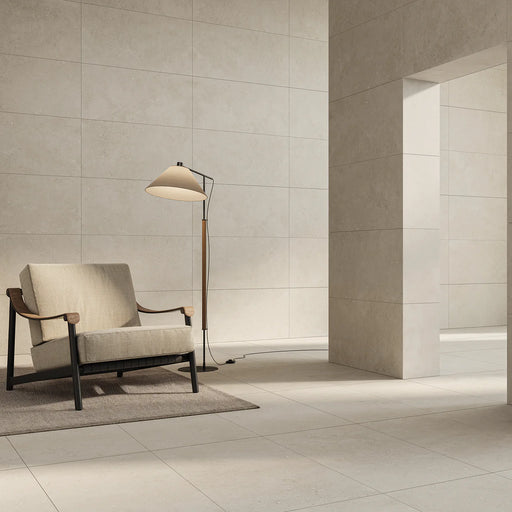 Mixtone Cream Porcelain Matt Tiles 60x120cm