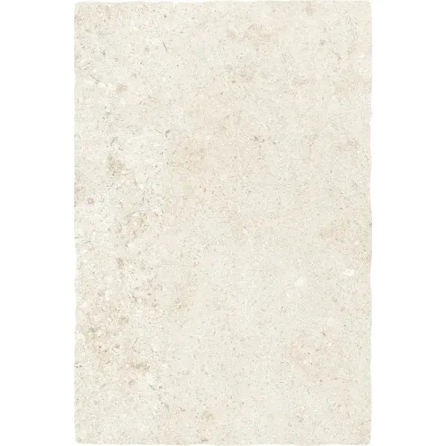 Yorkshire Antique Ivory Tumbled Effect Outdoor Porcelain Tiles cut sample TILEJOB.CO.UK
