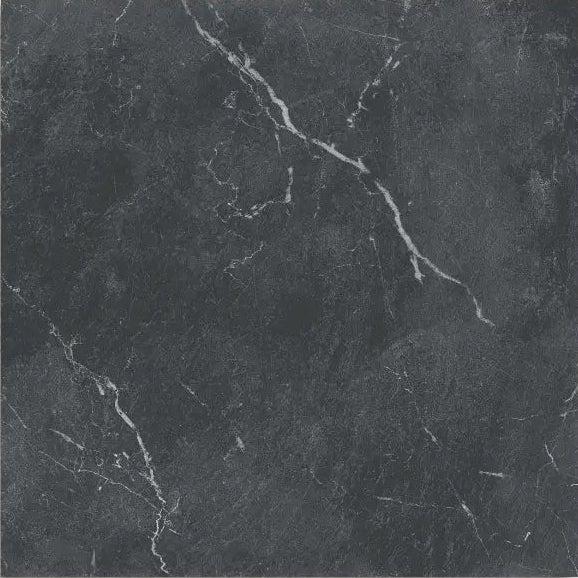Charming Black Classic Marble effect tiles 30x30cm