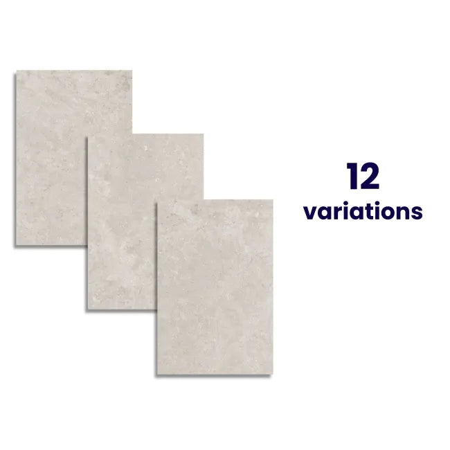 Yorkshire Antique Grey Tumbled Effect Outdoor Porcelain Tiles