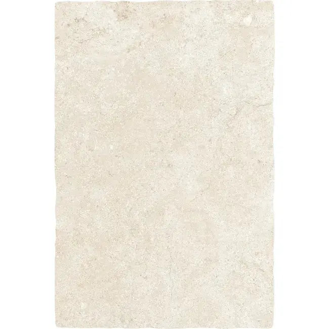Yorkshire Antique Ivory Tumbled Effect Outdoor Porcelain Tiles cut sample TILEJOB.CO.UK