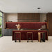 Burgundy Red Zellige style tiles Wall Tiles 32x62.5cm
