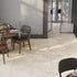 Keystone Beige Slate Effect Matt Porcelain Floor Tile 600x400mm