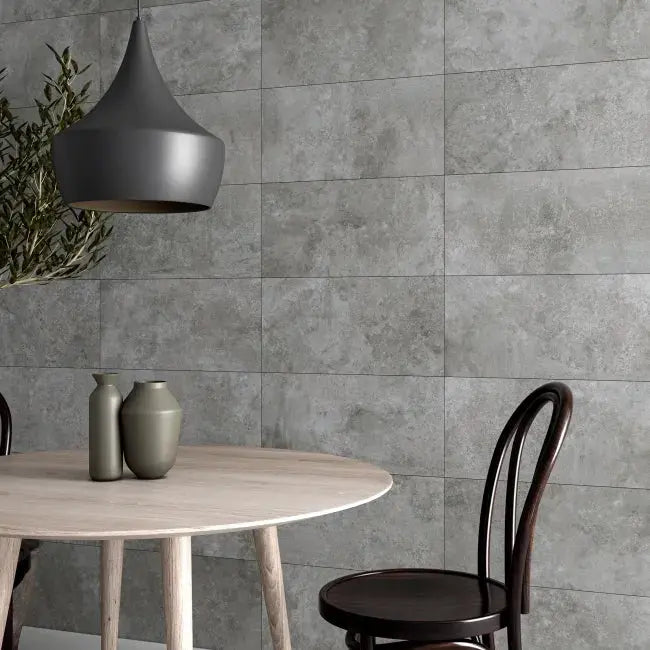 Kartena Grigio Oxide Metal Effect Wall & Floor Tiles