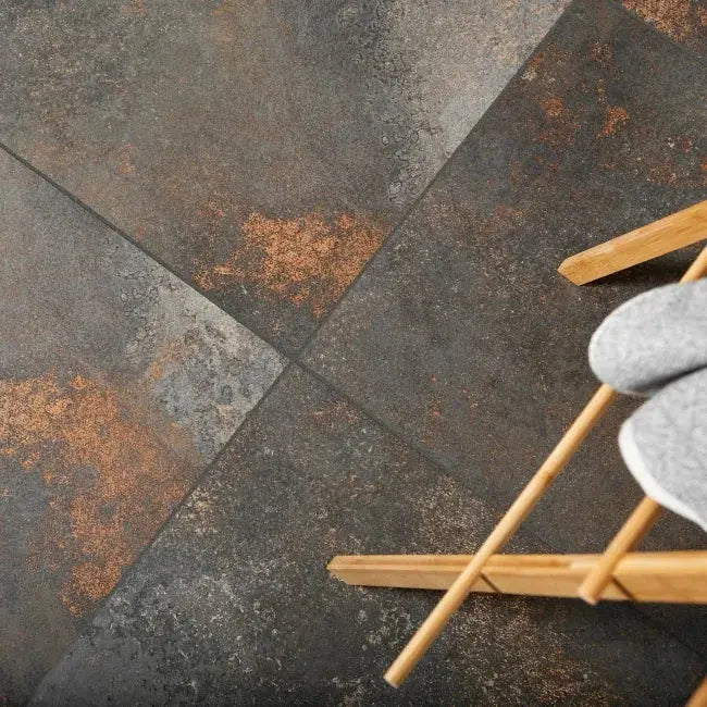 Ferrano Carbon Oxide Metal Effect Wall & Floor Tiles