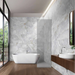 Aurelia Silver Marble Matt Tiles 