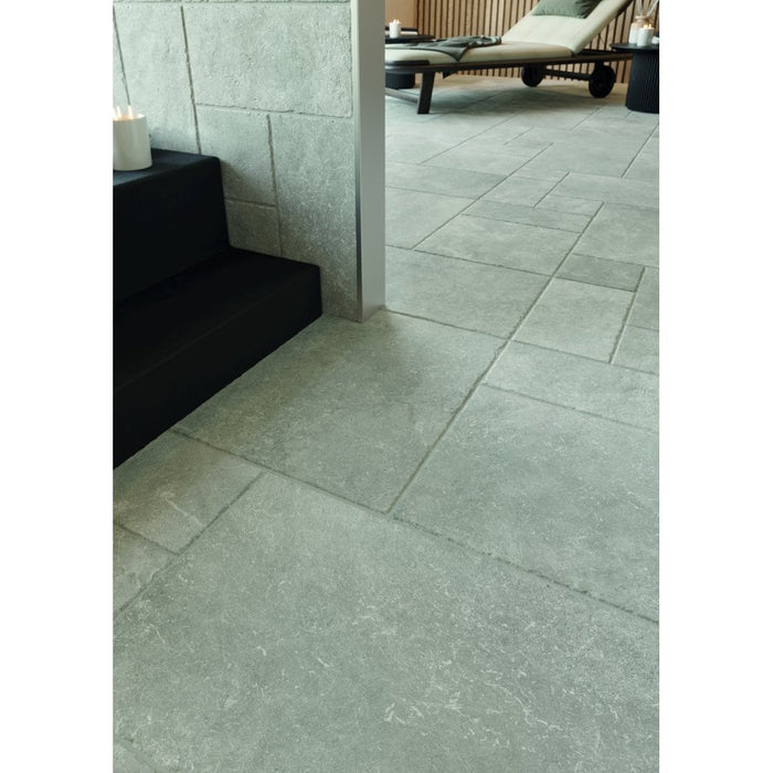 Pietre Lime Grigio modular tiles porcelain