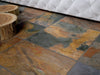 Tuscan Flagstones Multicolour Slate Porcelain Floor and Wall Tile
