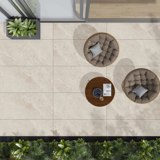 Holton Beige outdoor porcelain tiles 60x90x2cm All tiles TILEJOB
