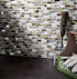 Perugia Perla Brown Marble Mosaic Tiles Small mix