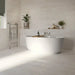 Kartena White Oxide Metal Effect Wall & Floor Tiles