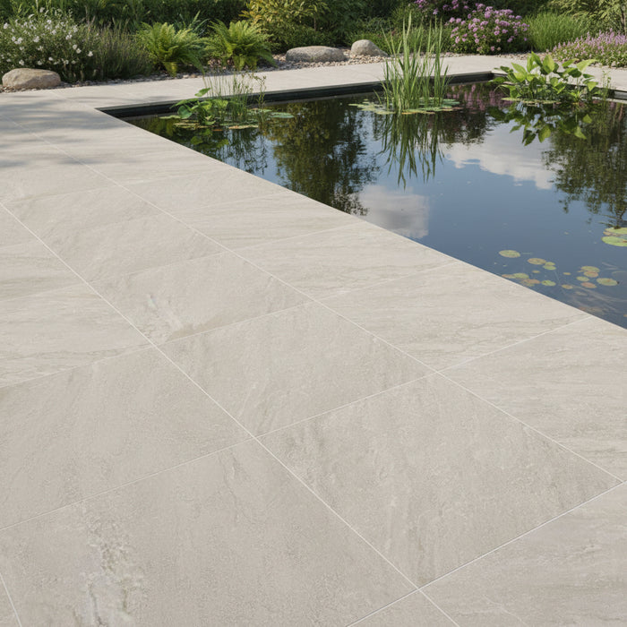 Francavilla Beige outdoor porcelain tiles 60x90x2cm All tiles TILEJOB